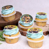 Muffins with Buttercream and Printing - WILTON PATISSERIE